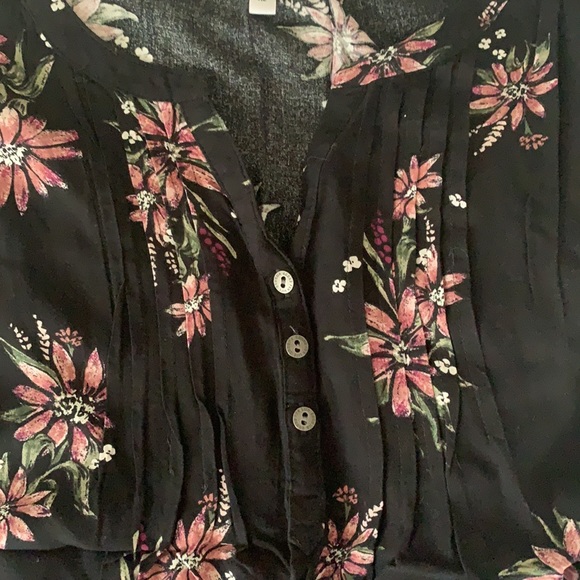 Black Peasant Top - Picture 6 of 6